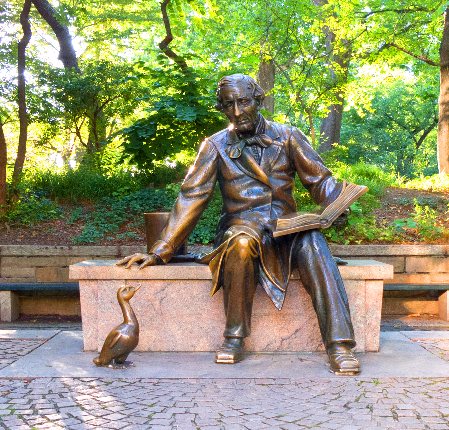 The Hans Christian Andersen Statue, Central Park, NYC