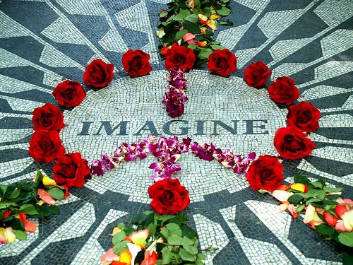 Strawberry Fields - Imagine Mosaic