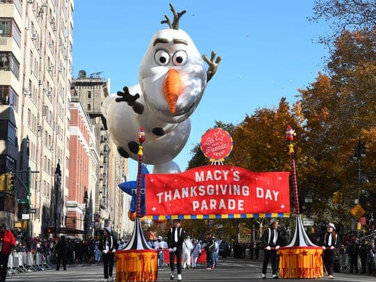 Macy’s Thanksgiving Day Parade Viewing – Central Park