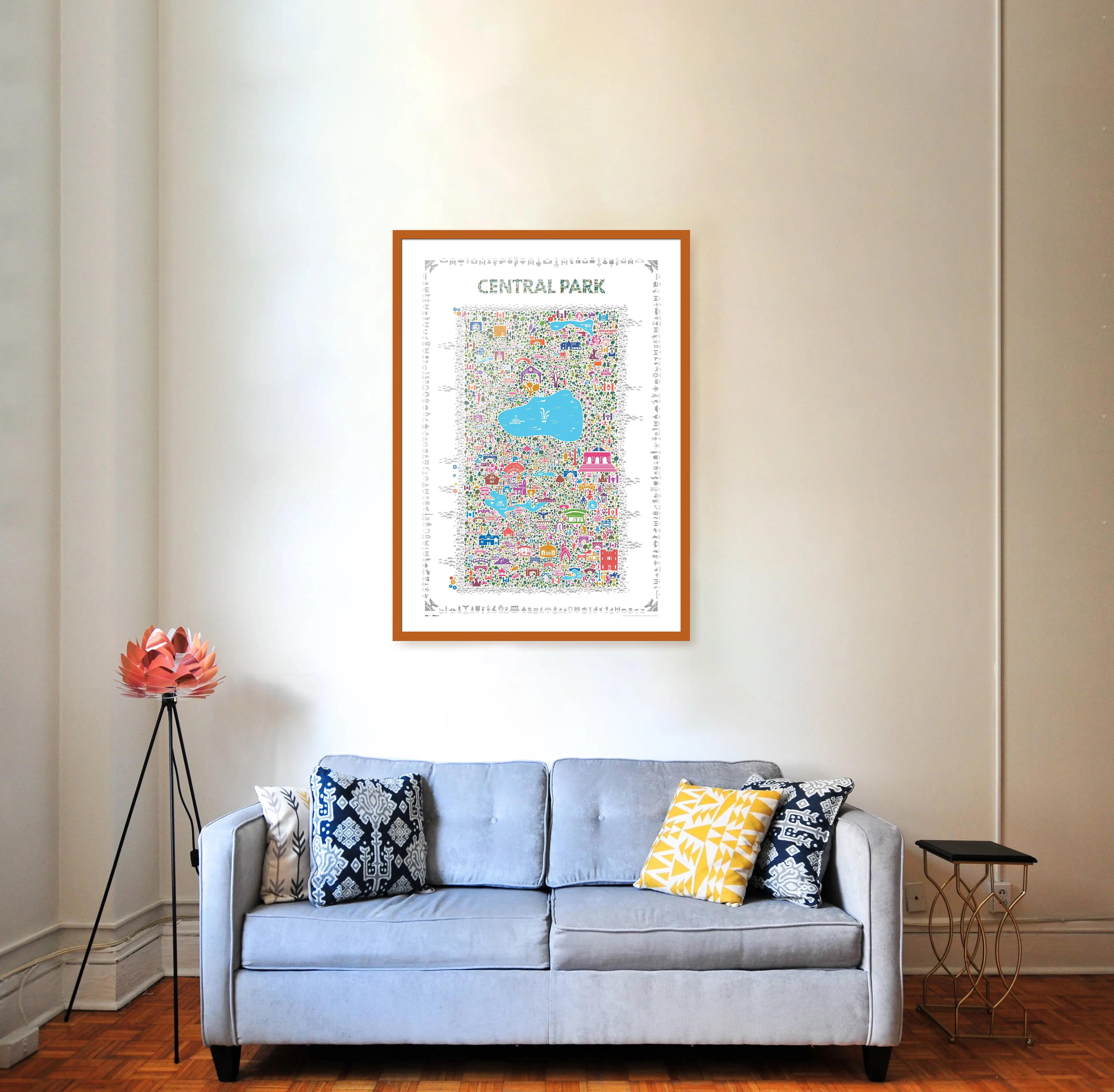 Iconic Central Park Poster