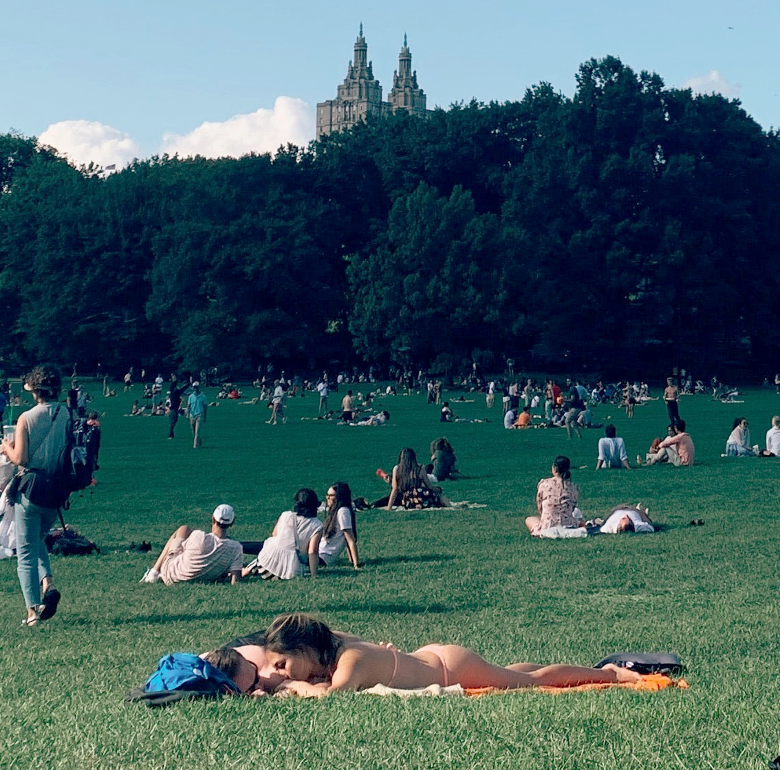 Sunbathing - Central Park