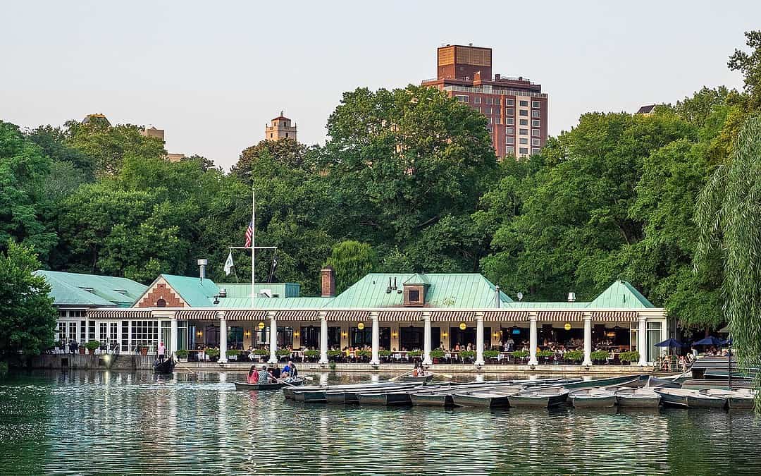 Central Park Boathouse Restaurant Back in Summer 0f 2023