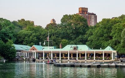 Central Park Boathouse Restaurant Back in Summer of 2023